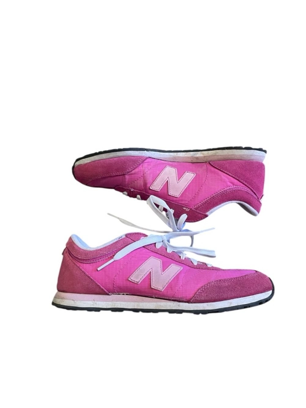 Hot Pink/Baby Pink New Balance 556's
